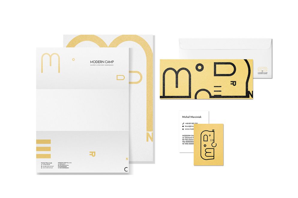 Branding Modern Camp ZOOM studio