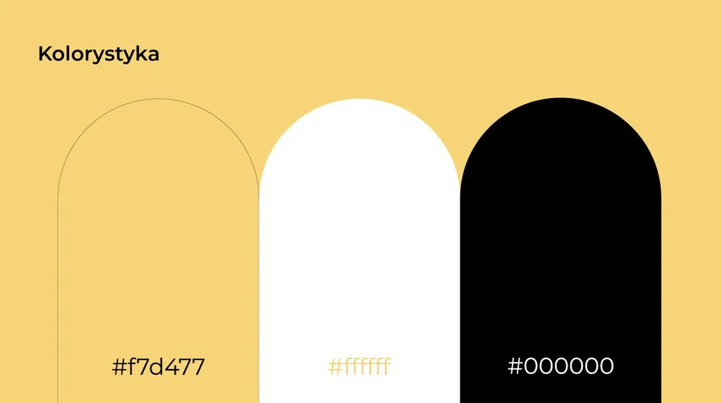 Kolorystyka grafiki użytkowej Modern Camp